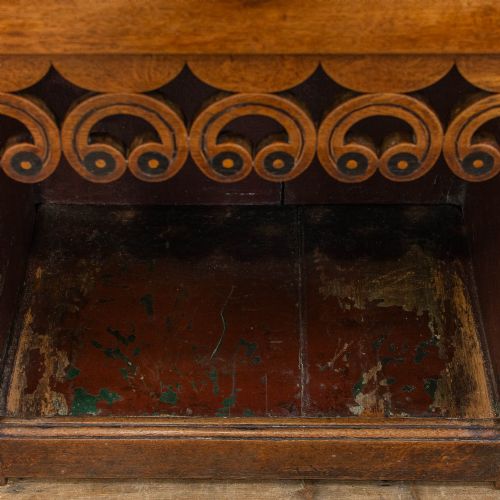 fig 3. Antique Oak Dresser