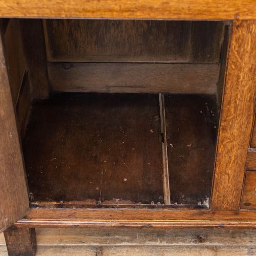 fig 3. Antique Welsh Oak Dresser Base