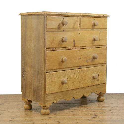 fig 2. Victorian Antique Pine Chest of Drawers