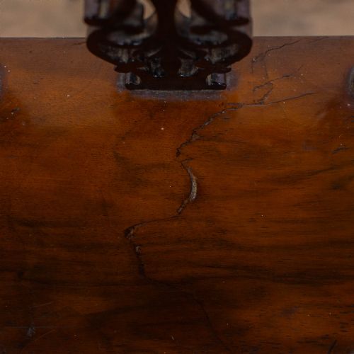 VICTORIAN WALNUT CANTERBURY WHATNOT - ADDITIONAL PHOTO 12