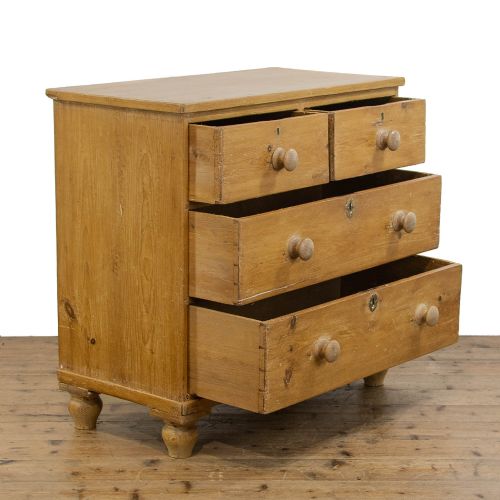 fig 2. Antique Pine Chest of Drawers
