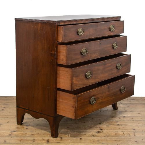 fig 2. Antique Mahogany Chest of Drawers