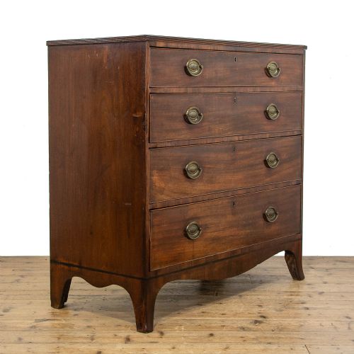 fig 3. Antique Mahogany Chest of Drawers