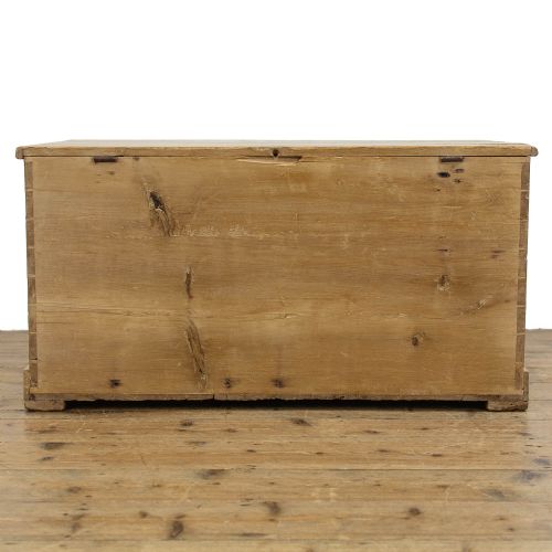 fig 3. Antique Pine Trunk or Blanket Box