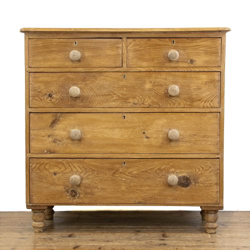Victorian Antique Pine Chest of Drawers