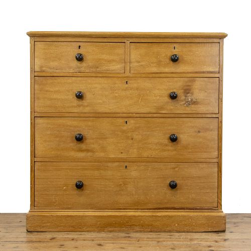Antique Pine Chest of Drawers by ‘Heals and Sons, London’