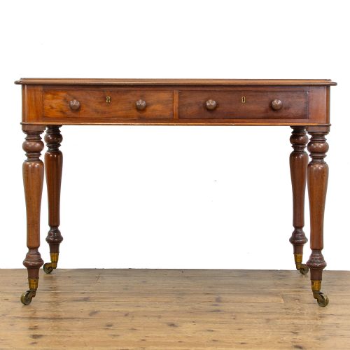 fig 2. Victorian Antique Mahogany Writing Table