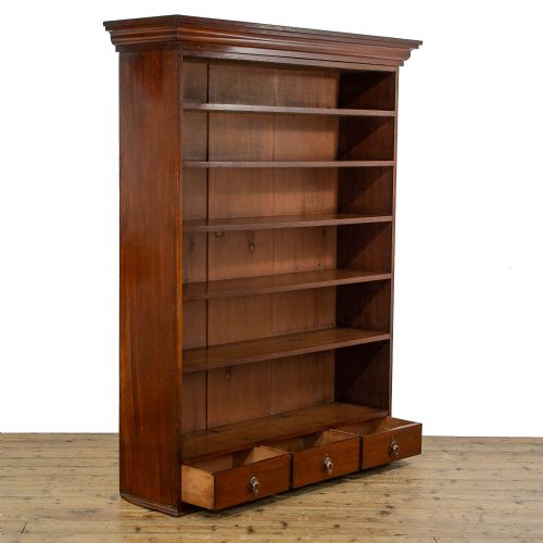 fig 2. Antique Mahogany Bookcase