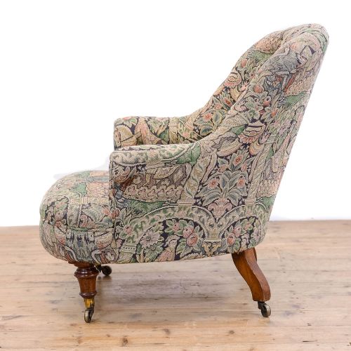 fig 2. Victorian Antique Mahogany Drawing Room Chair
