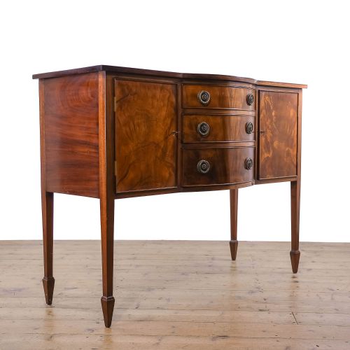fig 1. Antique Edwardian Mahogany Sideboard