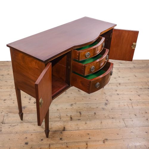 fig 3. Antique Edwardian Mahogany Sideboard