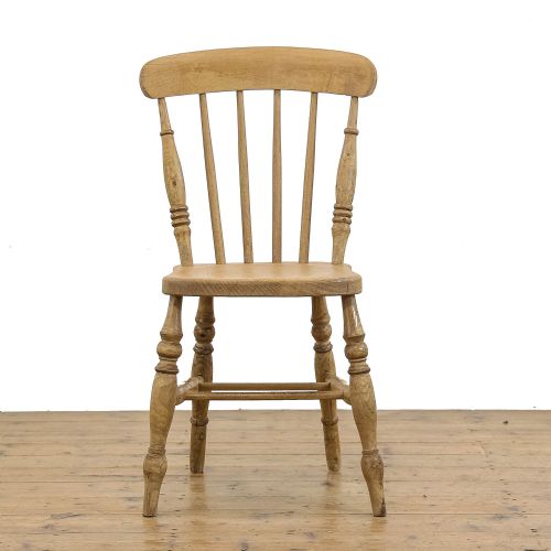fig 2. Set of  Four Victorian Antique Pine Kitchen Chairs