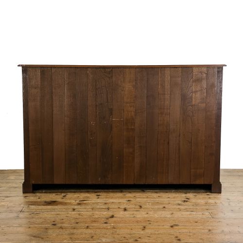 fig 3. Early 20th Century Antique Oak Bookcase
