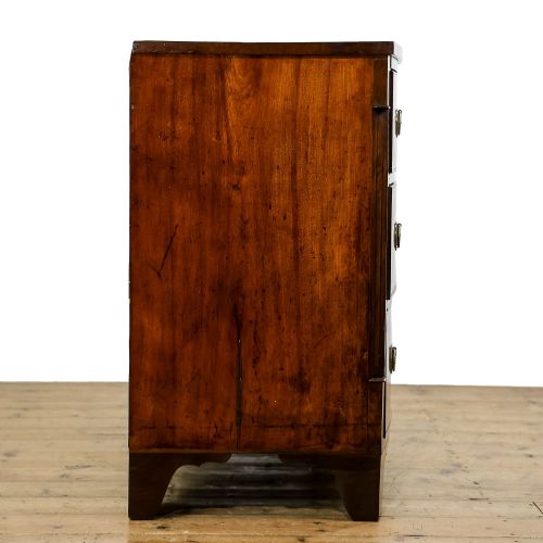 fig 3. Antique 19th Century Mahogany Bow front Chest of Drawers