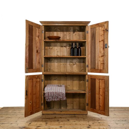fig 1. Antique Housekeeper's Pine Cupboard