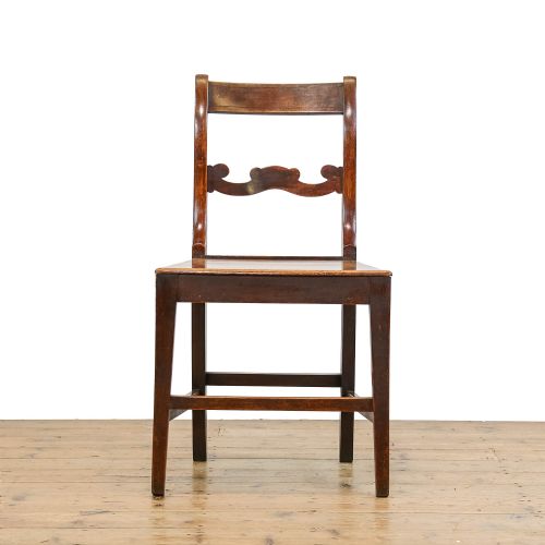 fig 2. Set of Four Antique Welsh Oak Farmhouse Chairs