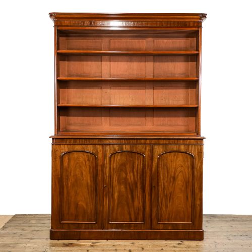 Antique Victorian Mahogany Bookcase 
