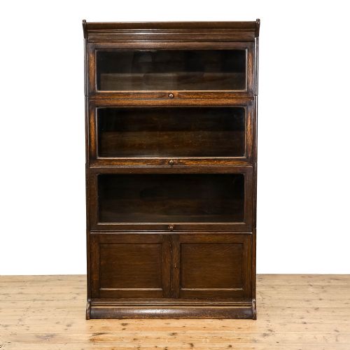 Antique Globe Wernicke Style Bookcase