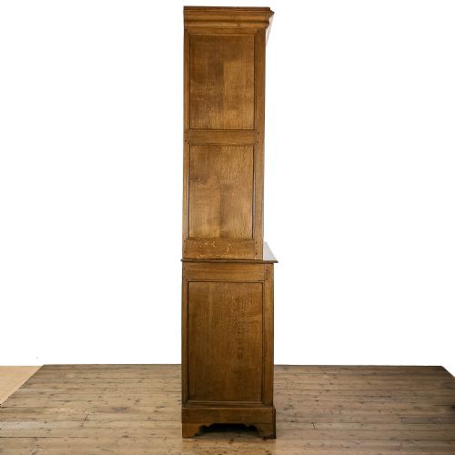 fig 2. Large Oak Glazed Cupboard