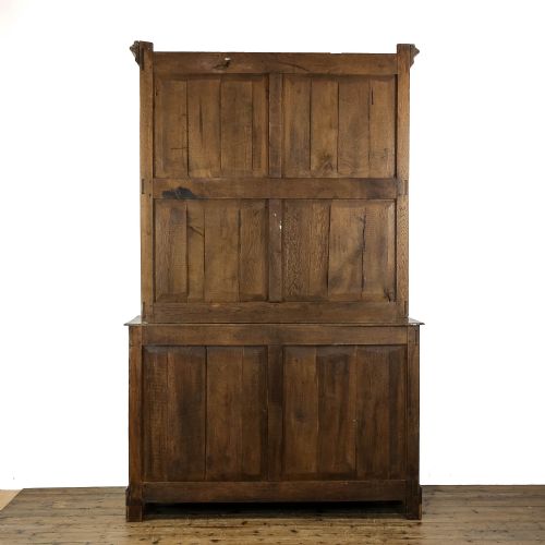 fig 3. Large Oak Glazed Cupboard