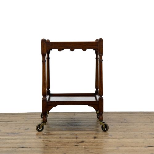 fig 1. Antique Mahogany Drinks Trolley