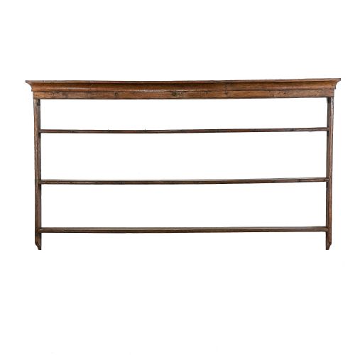 Welsh Oak Wall Hanging Shelf Rack