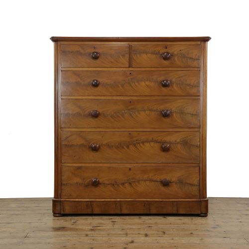 Large Antique Mahogany Chest of Drawers