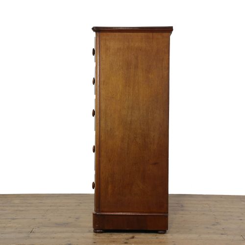 fig 1. Large Antique Mahogany Chest of Drawers