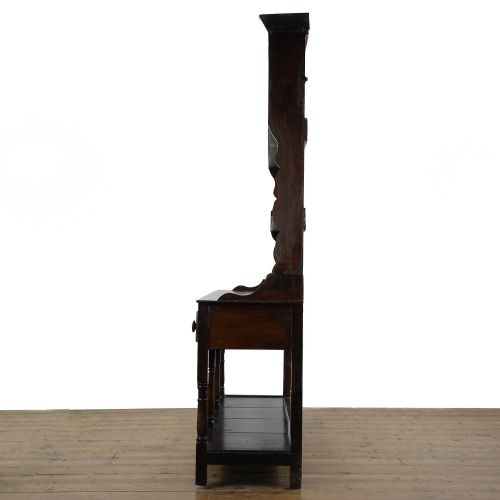 fig 3. Antique Welsh Oak Pot Board Dresser