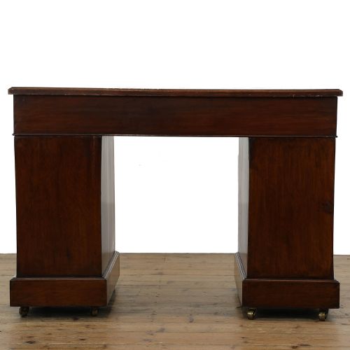 fig 3. Antique Oak Pedestal Desk