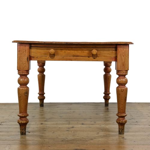fig 1. Large Victorian Farmhouse Pine Table