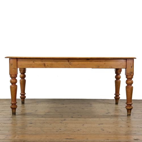 fig 3. Large Victorian Farmhouse Pine Table