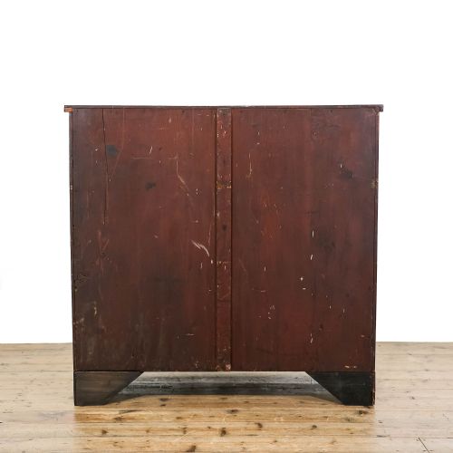fig 2. Antique Victorian Mahogany Bow Front Chest of Drawers