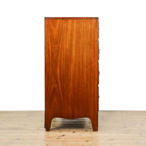 ANTIQUE MAHOGANY CHEST OF DRAWERS - ADDITIONAL PHOTO 1