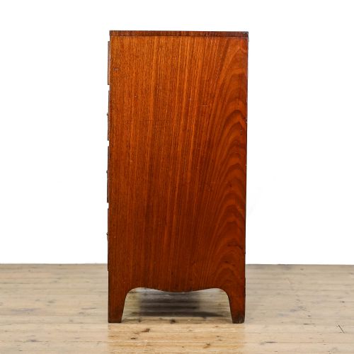 ANTIQUE MAHOGANY CHEST OF DRAWERS - ADDITIONAL PHOTO 2