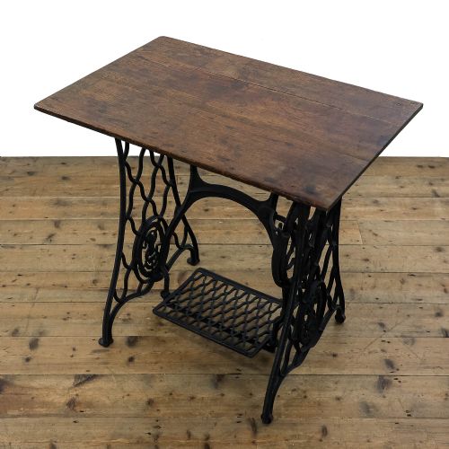 Antique Singer Sewing Machine Table
