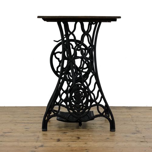 fig 2. Antique Singer Sewing Machine Table