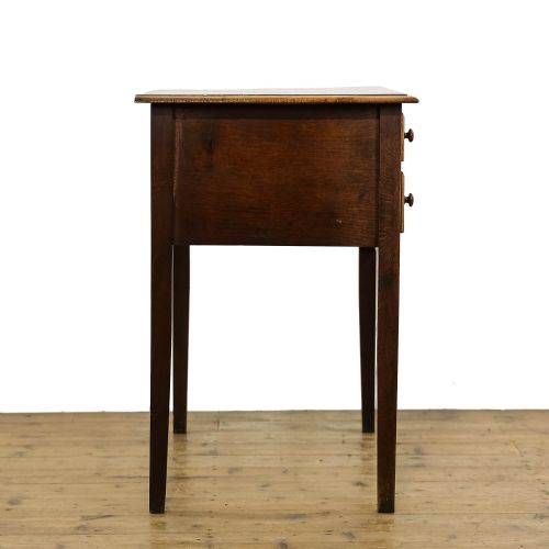 fig 2. Antique Honey Oak Lowboy