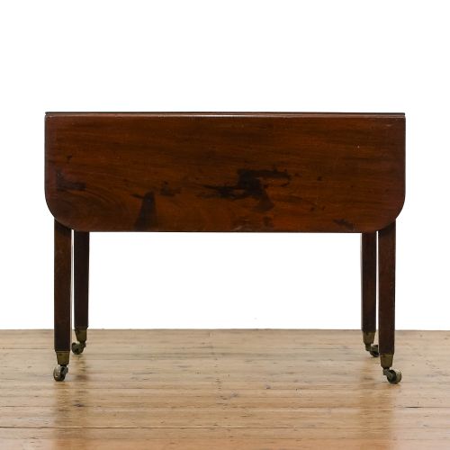 ANTIQUE MAHOGANY PEMBROKE TABLE - ADDITIONAL PHOTO 1