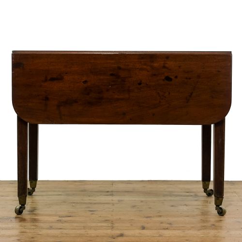 ANTIQUE MAHOGANY PEMBROKE TABLE - ADDITIONAL PHOTO 3