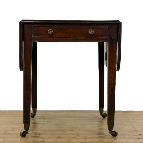 ANTIQUE MAHOGANY PEMBROKE TABLE - ADDITIONAL PHOTO 4
