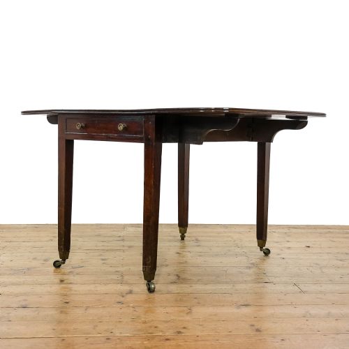 ANTIQUE MAHOGANY PEMBROKE TABLE - ADDITIONAL PHOTO 7