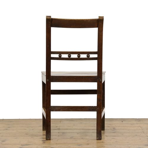 fig 3. Set of Six Welsh Oak Farmhouse Chairs