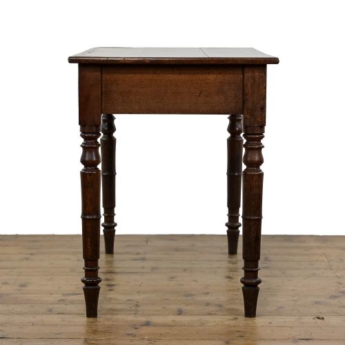fig 1. Antique Victorian Oak Desk