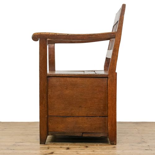 fig 2. Antique Oak Settle