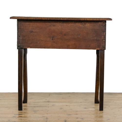 fig 2. Antique Georgian Oak Lowboy Side Table