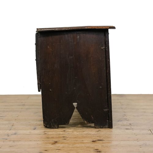 fig 2. Small Antique Oak Coffer