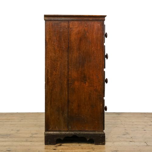 fig 1. Antique Oak Chest of Drawers