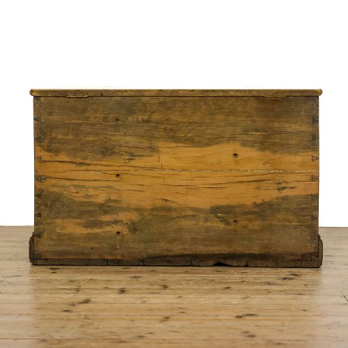 fig 2. Antique Victorian Pine Trunk