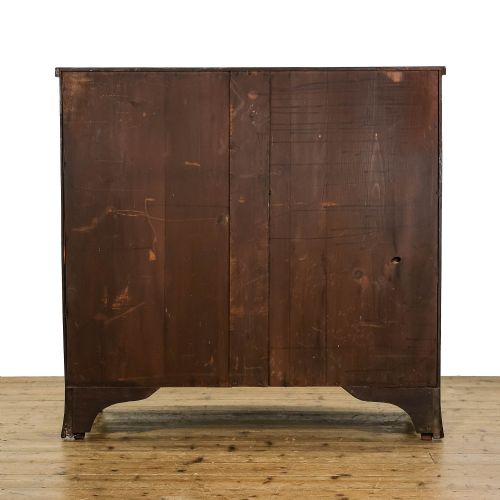 fig 3. Large Antique Mahogany Bow Front Chest of Drawers